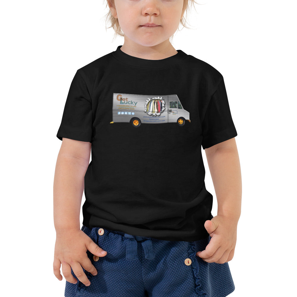 Get Lucky Truck Boys & Girls Short Sleeve Tee