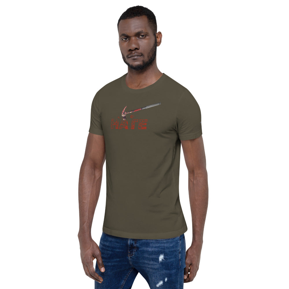 Smash Hate Short-Sleeve Unisex T-Shirt