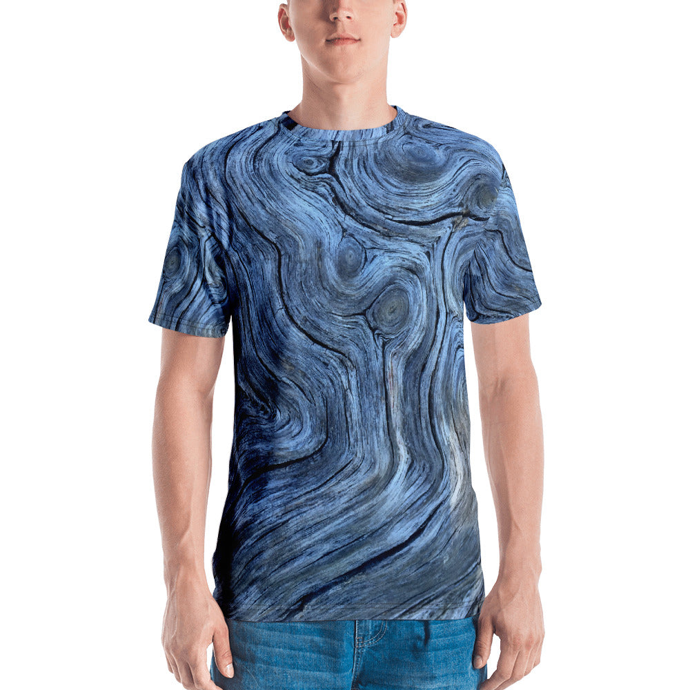 Woody All-Over Print Men's Crew Neck Tee Shirt