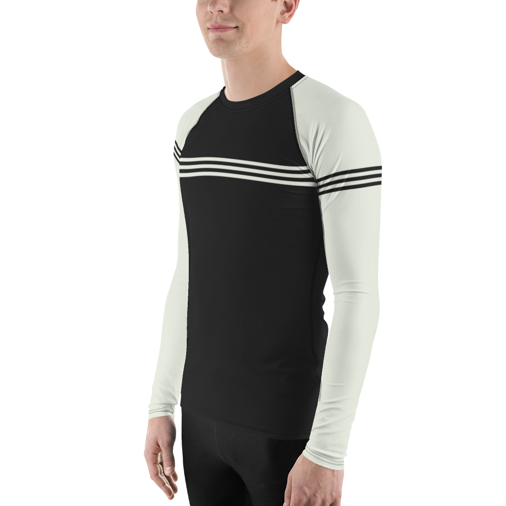 Trio VLK906B Men's Long Sleeve Rash Guard