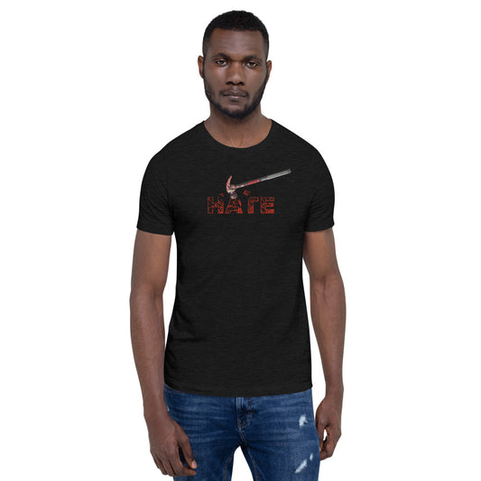 Smash Hate Short-Sleeve Unisex T-Shirt