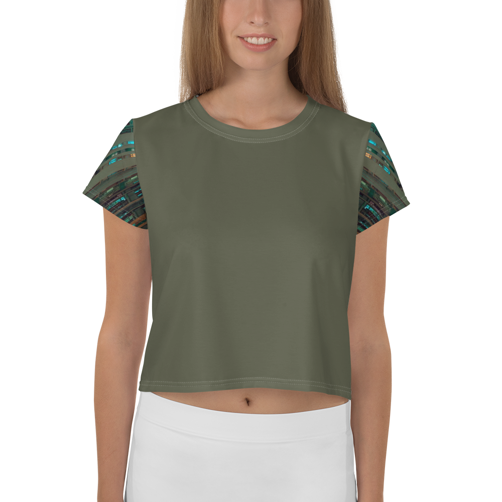 Houston VLK951T Print Crop Tee
