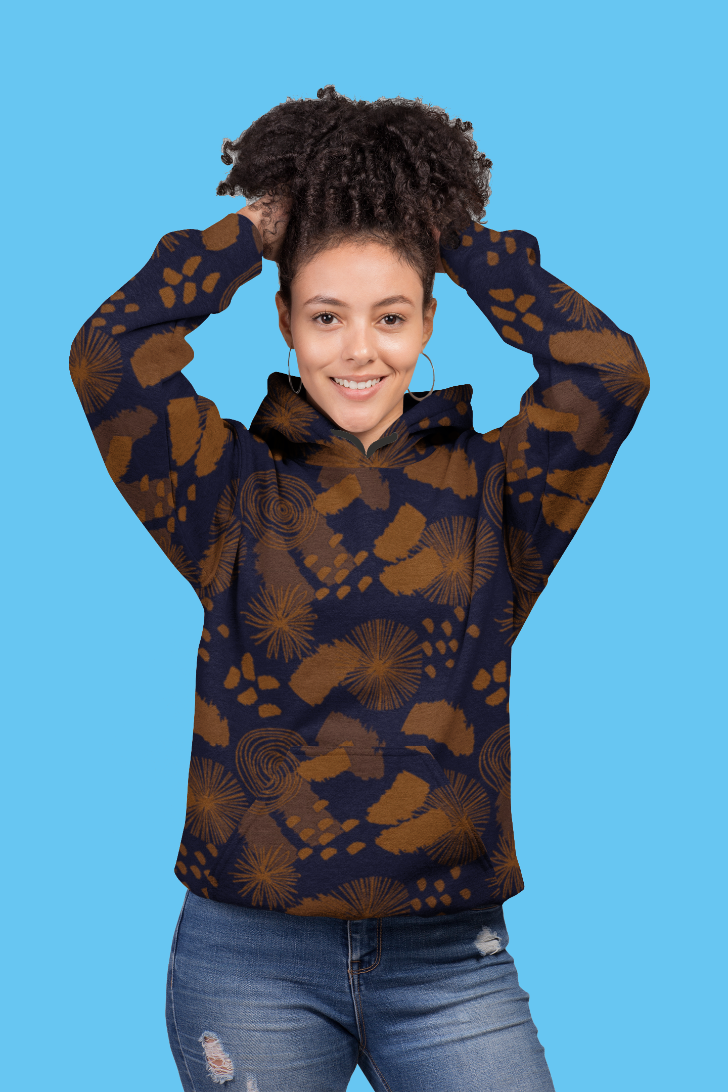 Lucky Camo Spice Unisex Hoodie from Vluxe by Lucky Nahum