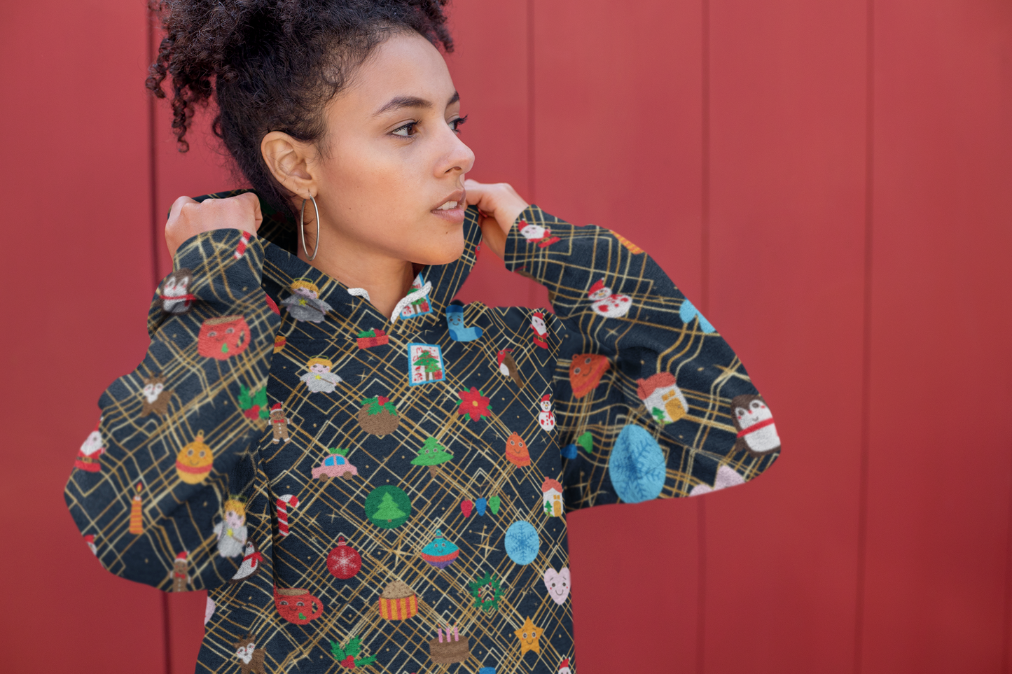 Christmas Unisex Hoodie from Vluxe by Lucky Nahum