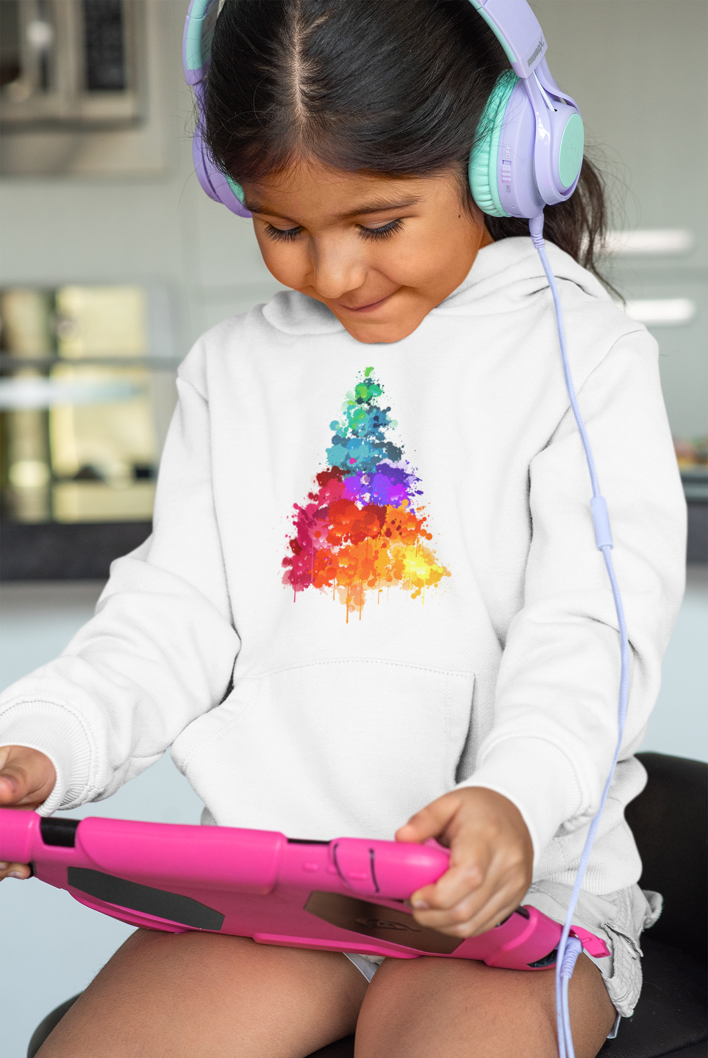 Christmas Tree Kids Hoodie from Vluxe by Lucky Nahum