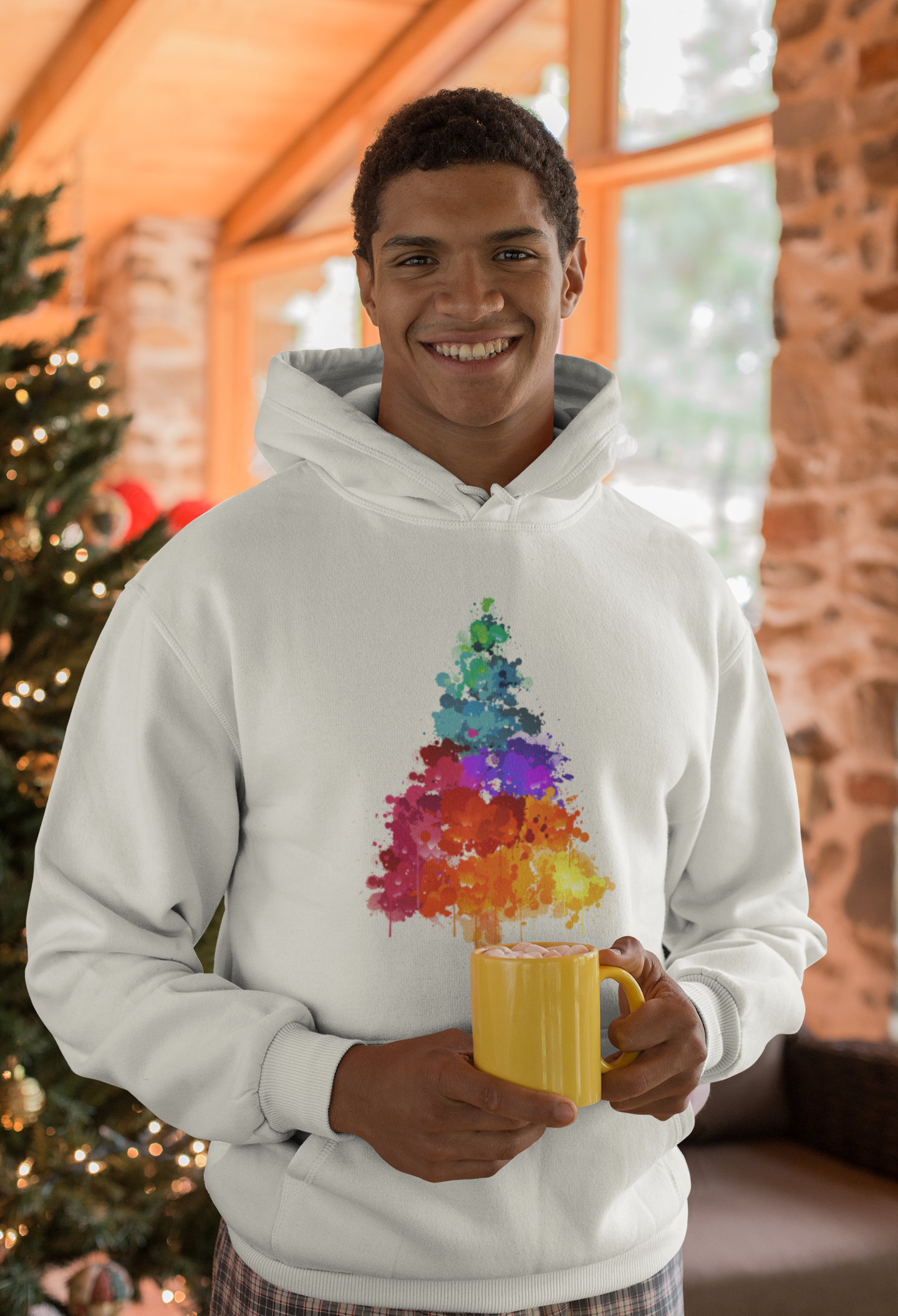 Christmas Tree Unisex Hoodie from Vluxe by Lucky Nahum