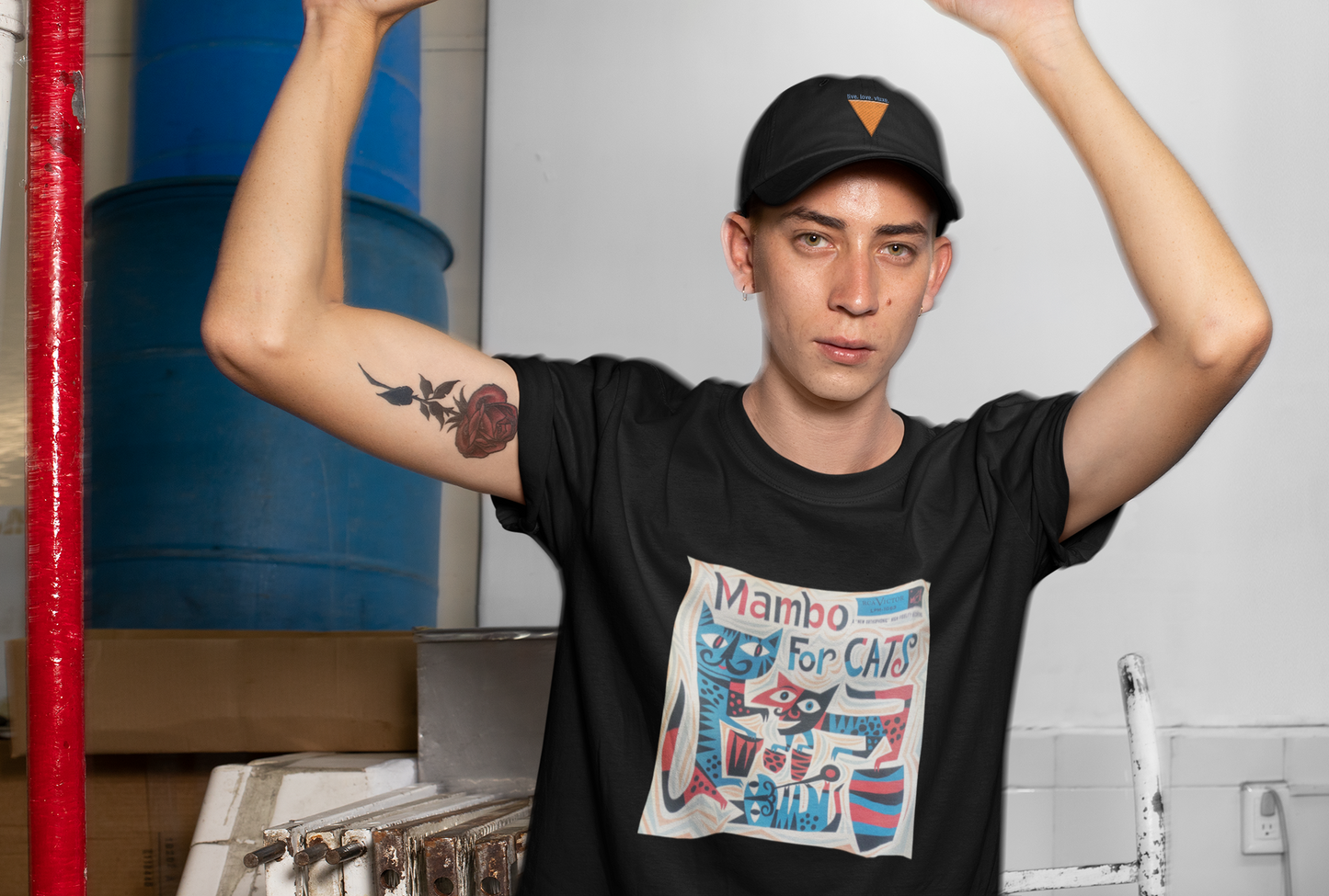 Mambo Cats Short-Sleeve Unisex T-Shirt