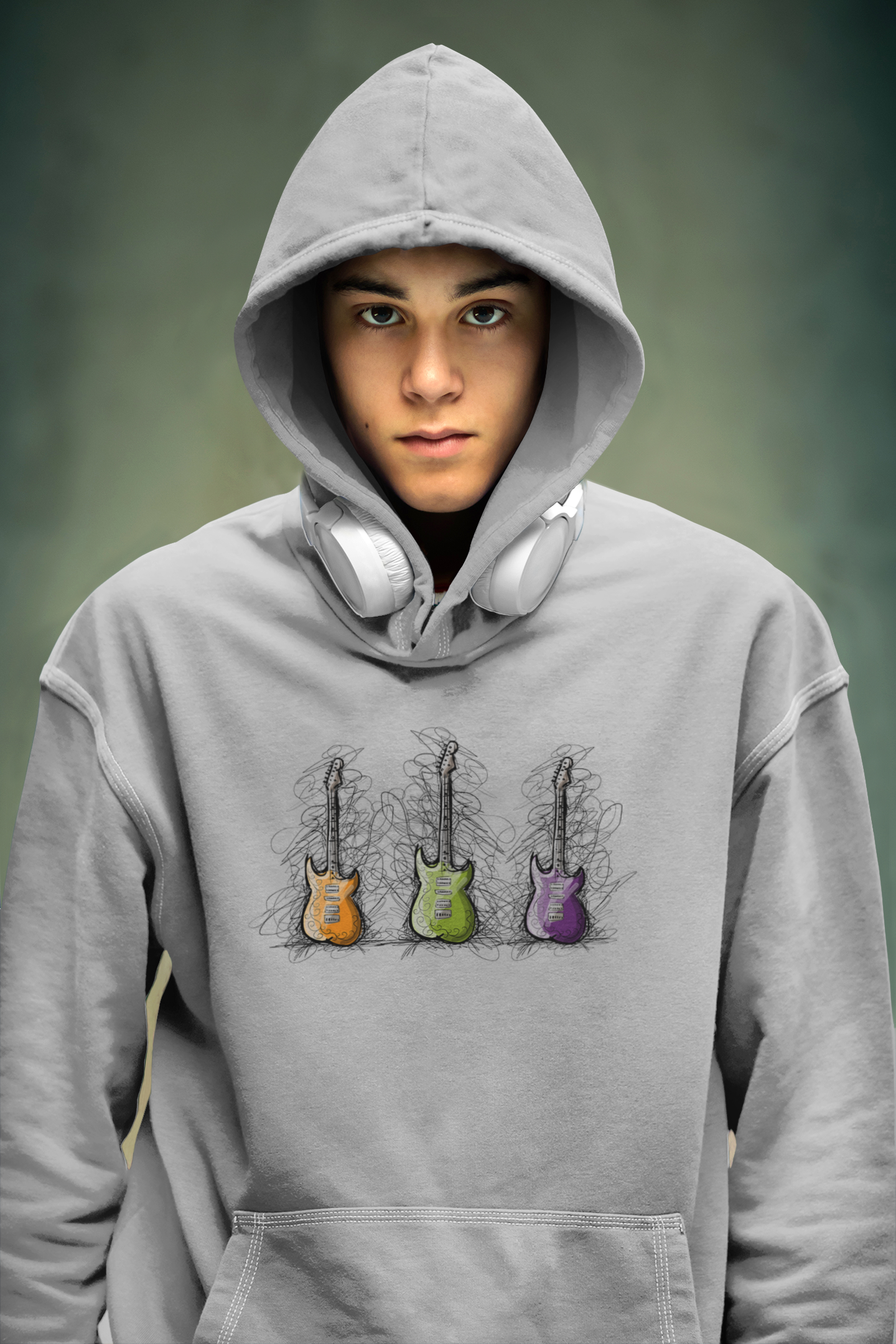 Guitars Unisex Hoodie