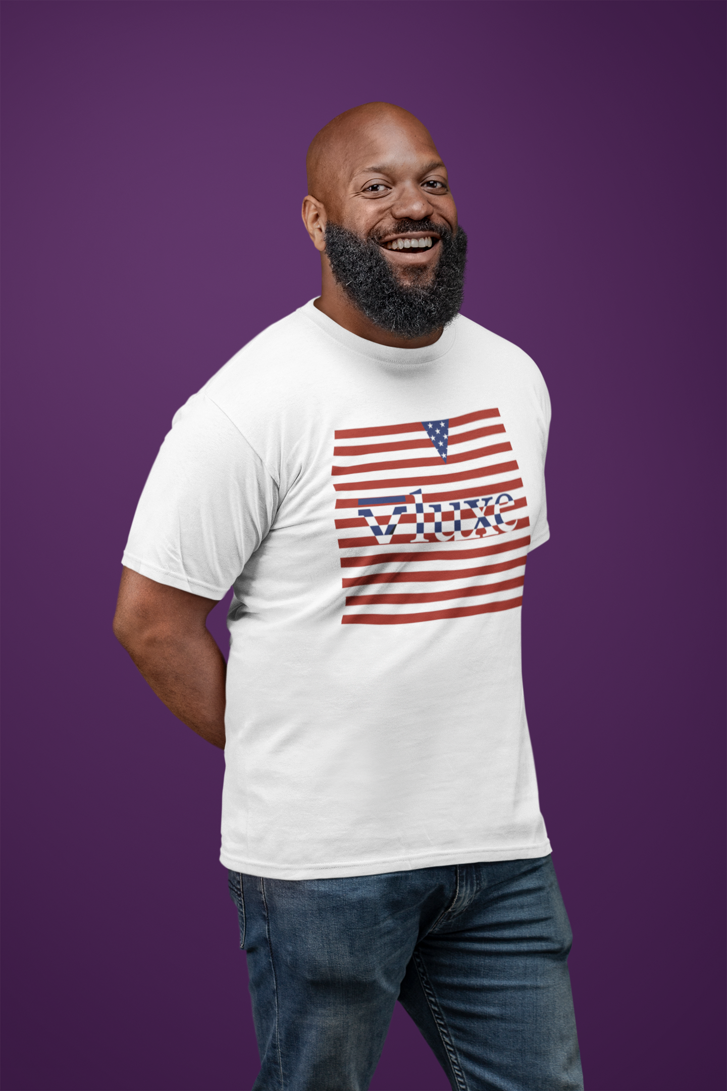 VLUXE AMERICANA Short-Sleeve Unisex T-Shirt