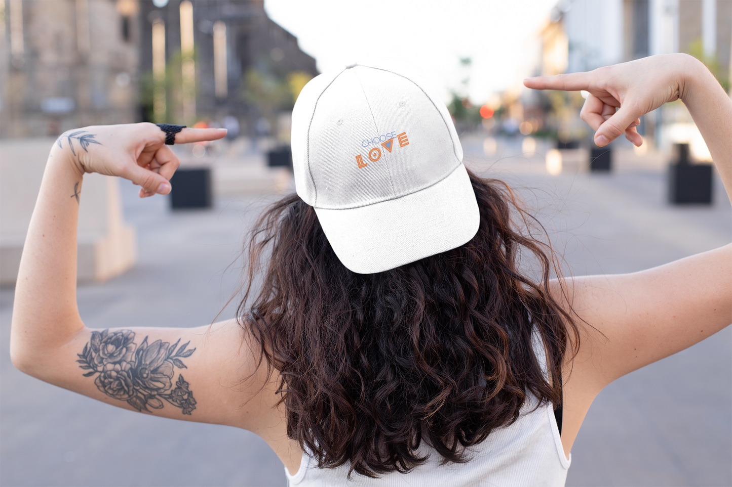 Choose Love Chino Cotton Twill Hat