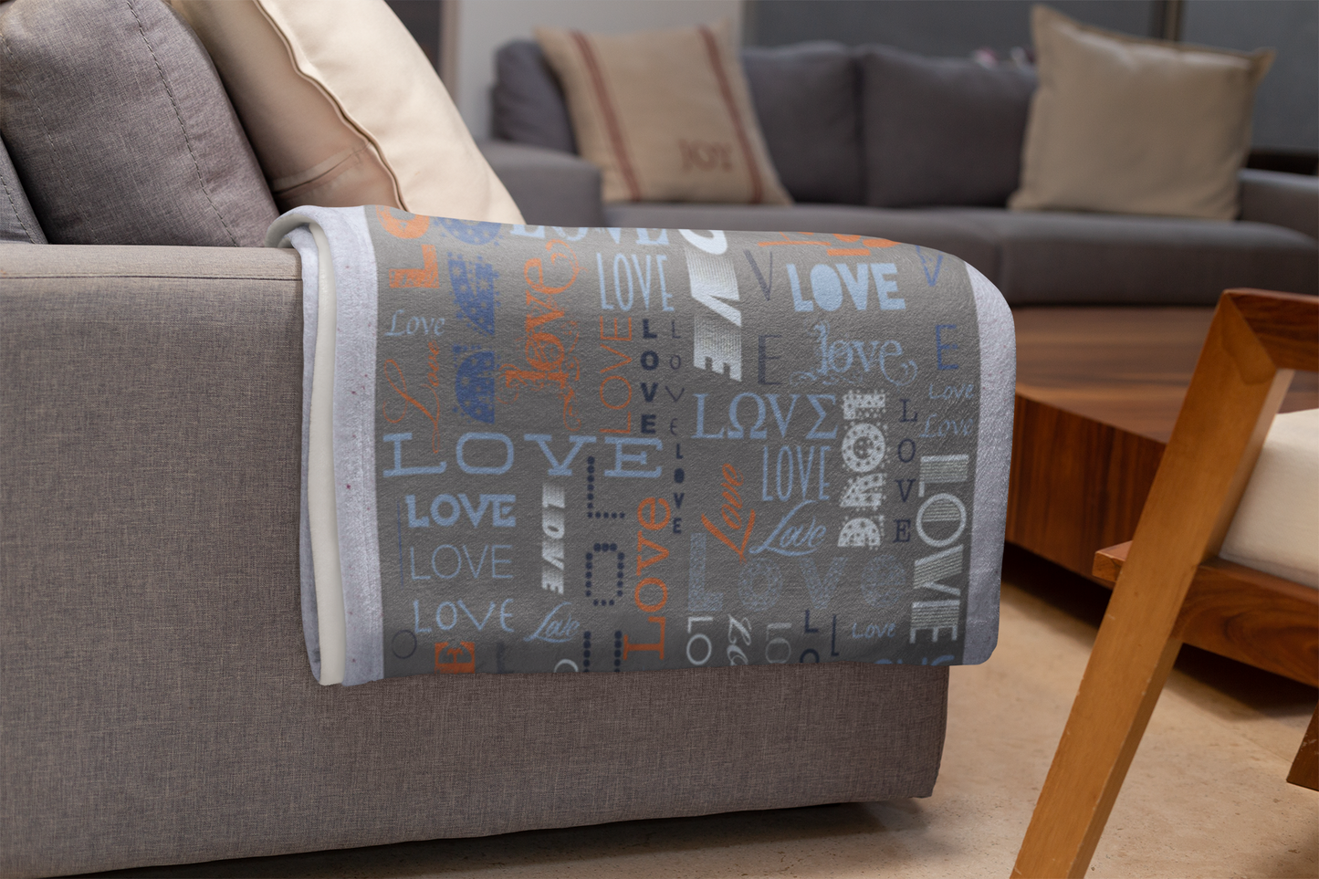 Love Throw Blanket
