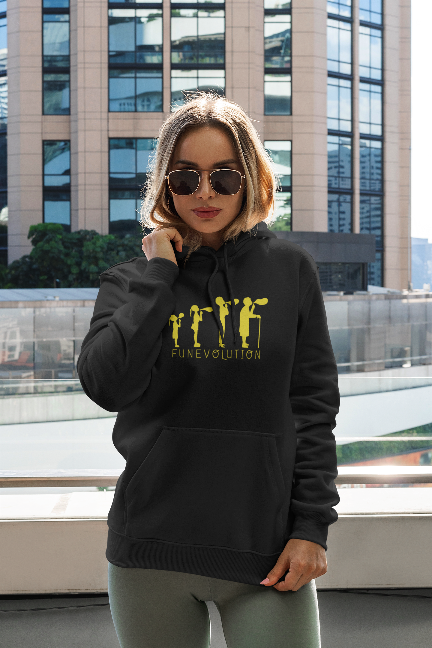 Funevolution Unisex Hoodie from Vluxe by Lucky Nahum