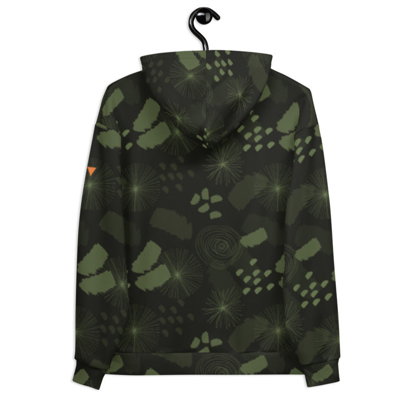 Lucky Camo Olive Unisex Hoodie from Vluxe by Lucky Nahum
