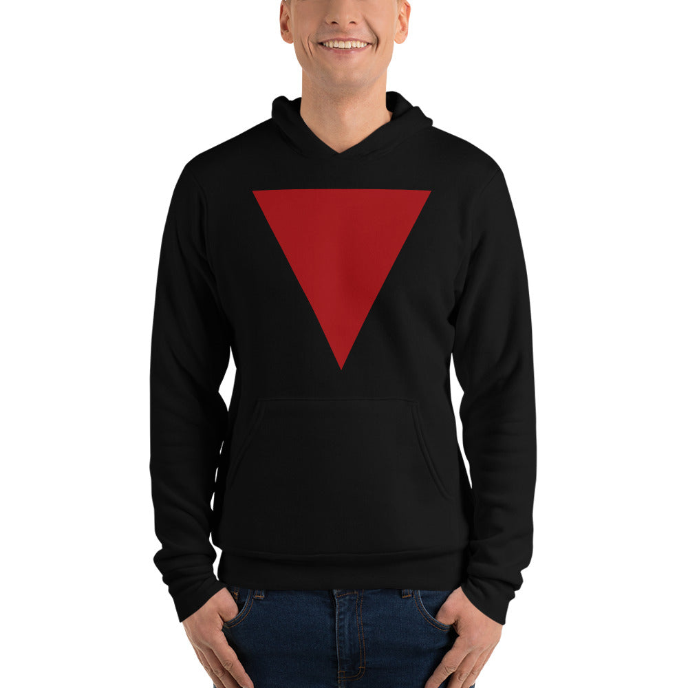 V Hoodie VLK971-Ruby Unisex | Always Get Lucky
