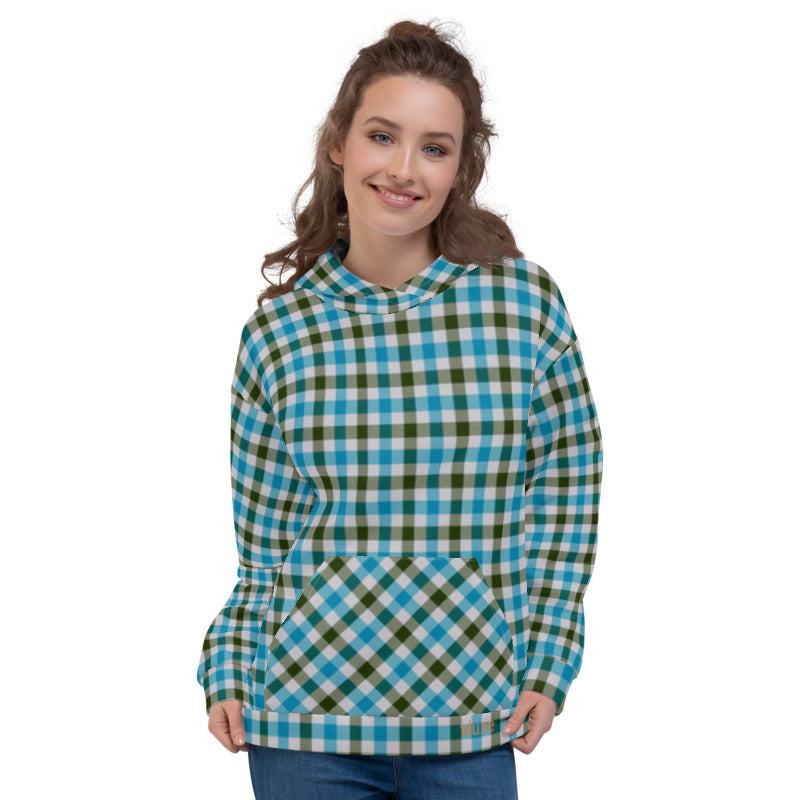 Newport Aqua Olive Unisex Hoodie