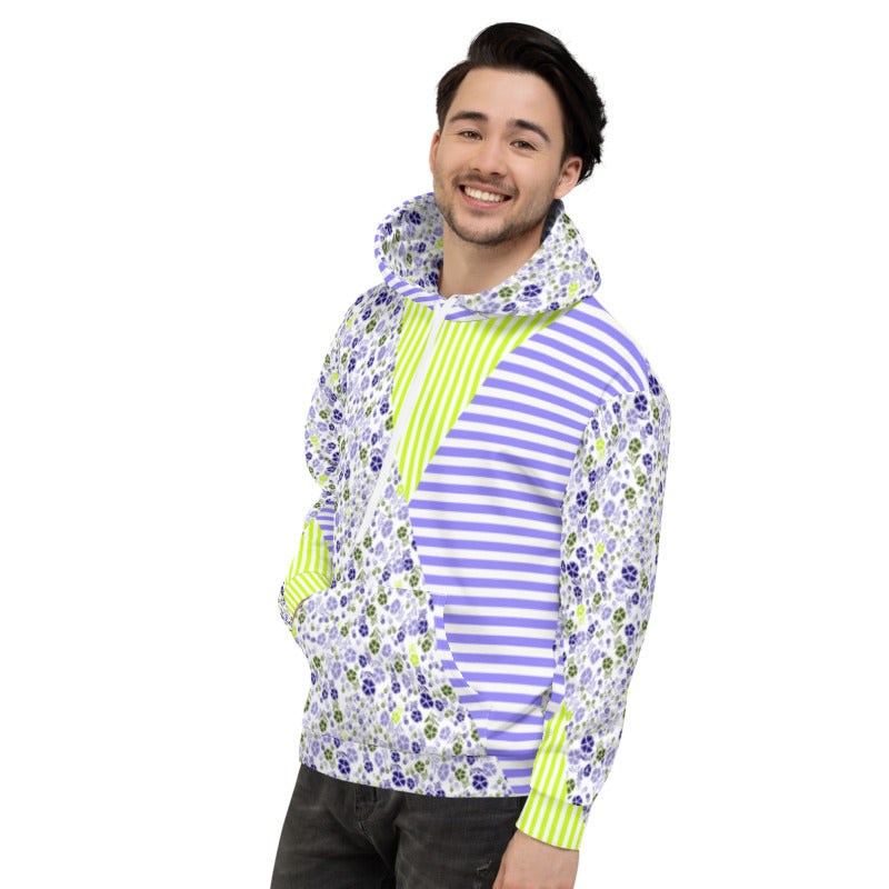 Athens Multi Lavender Unisex Hoodie