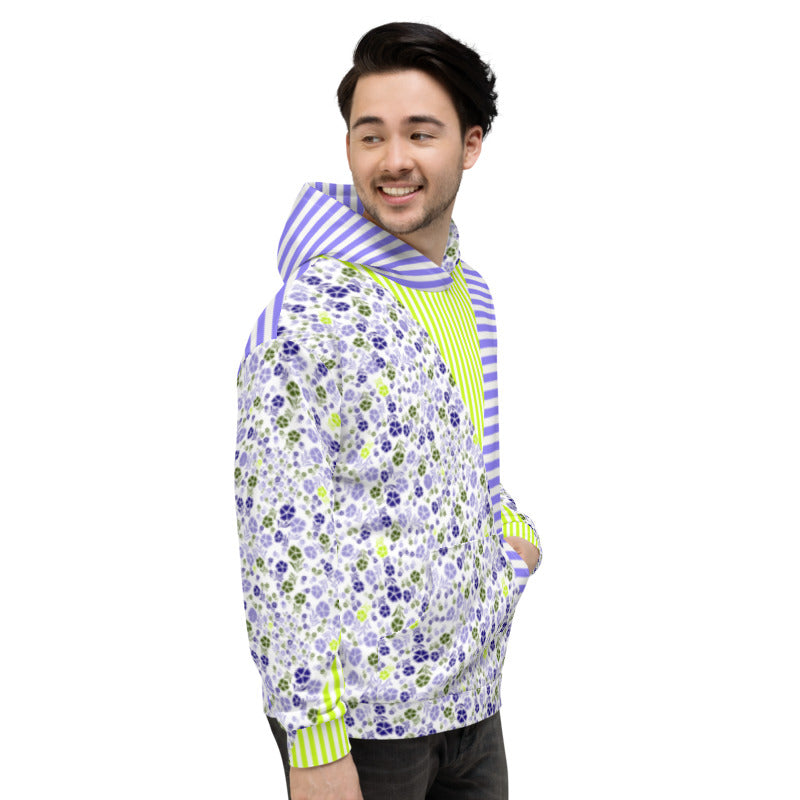 Athens Multi Lavender Unisex Hoodie