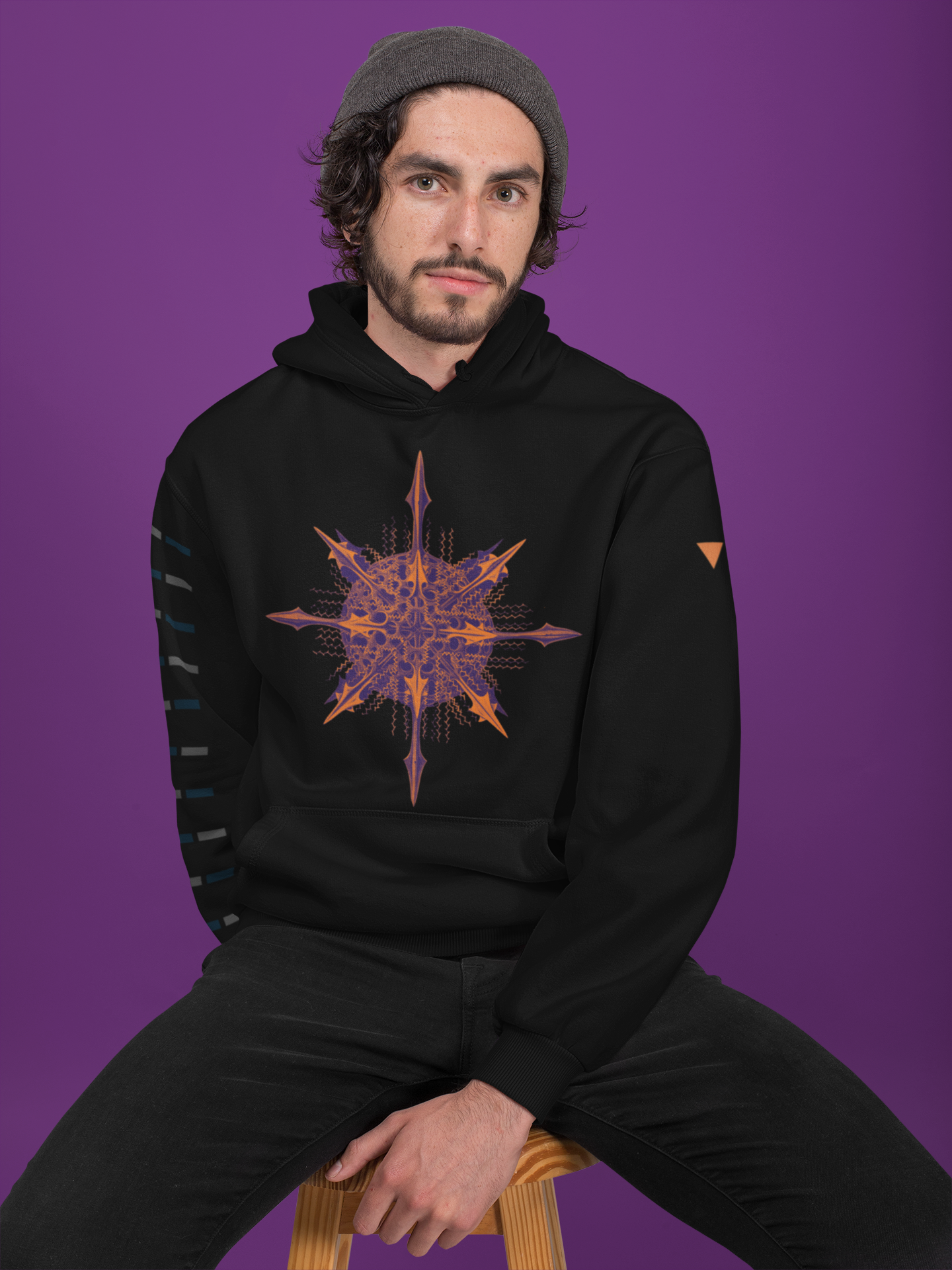 Prague 3 Hooded Sweatshirt