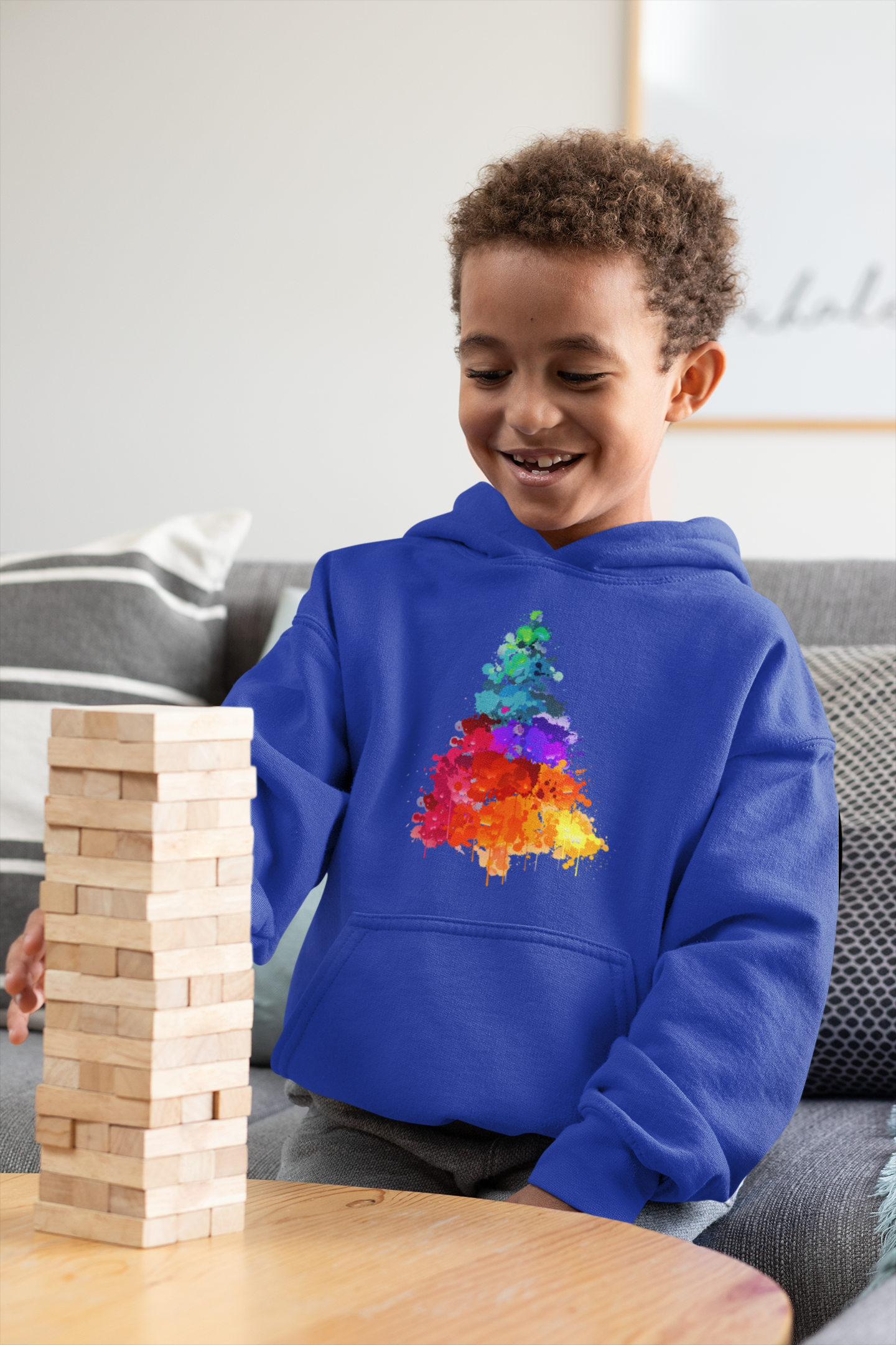Christmas Tree Kids Hoodie from Vluxe by Lucky Nahum