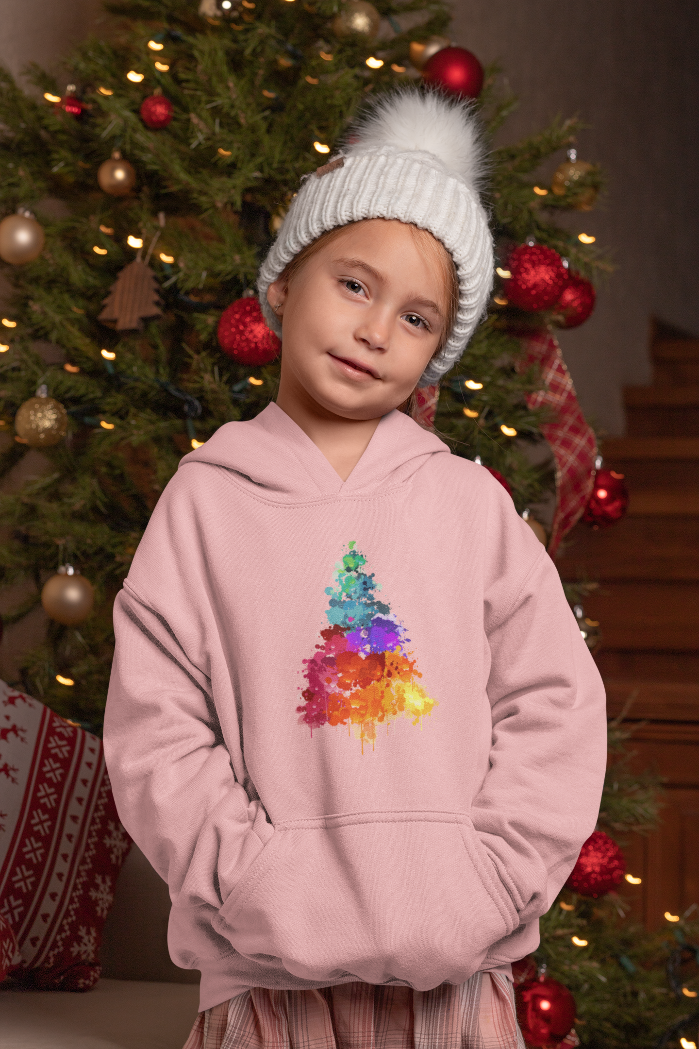 Christmas Tree Kids Hoodie from Vluxe by Lucky Nahum