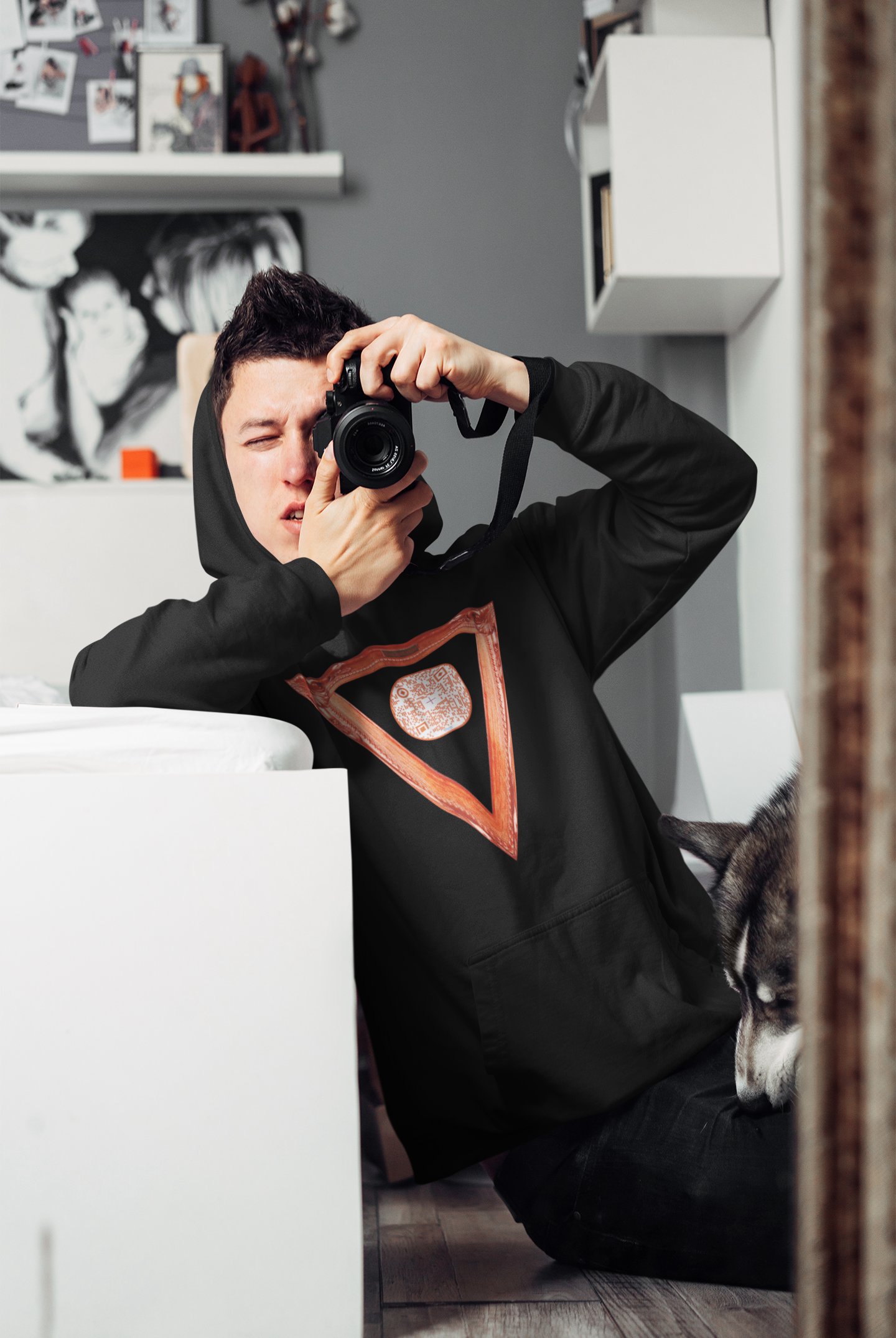 Vluxe Vibes Unisex Hoodie Always Get Lucky