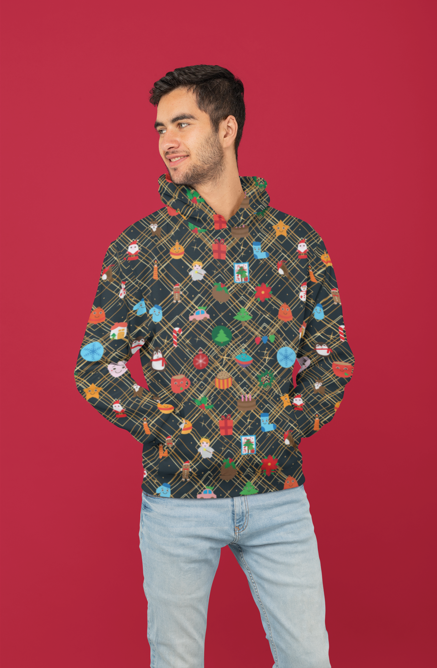 Christmas Unisex Hoodie from Vluxe by Lucky Nahum