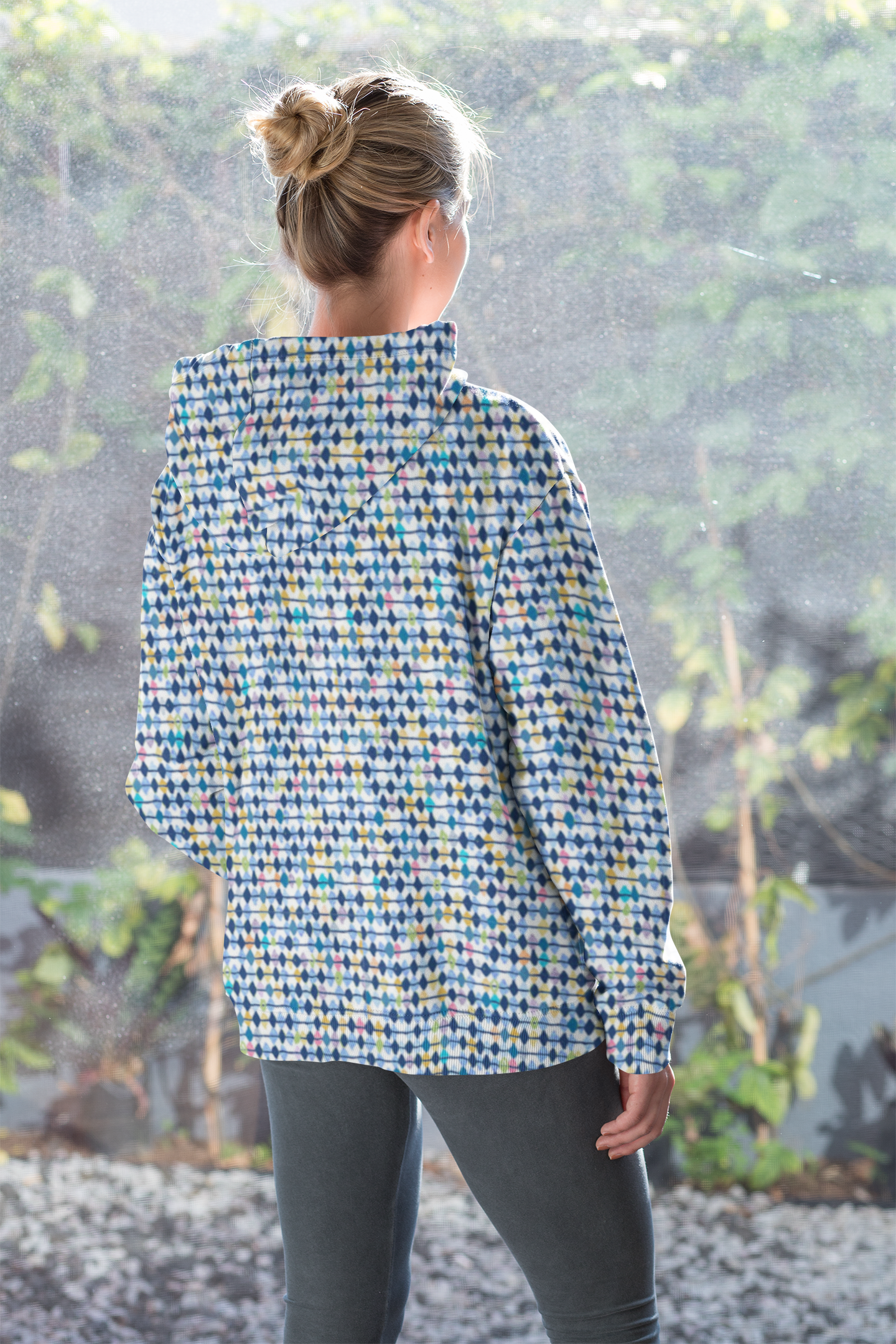 Harlequin Unisex Hoodie | Always Get Lucky