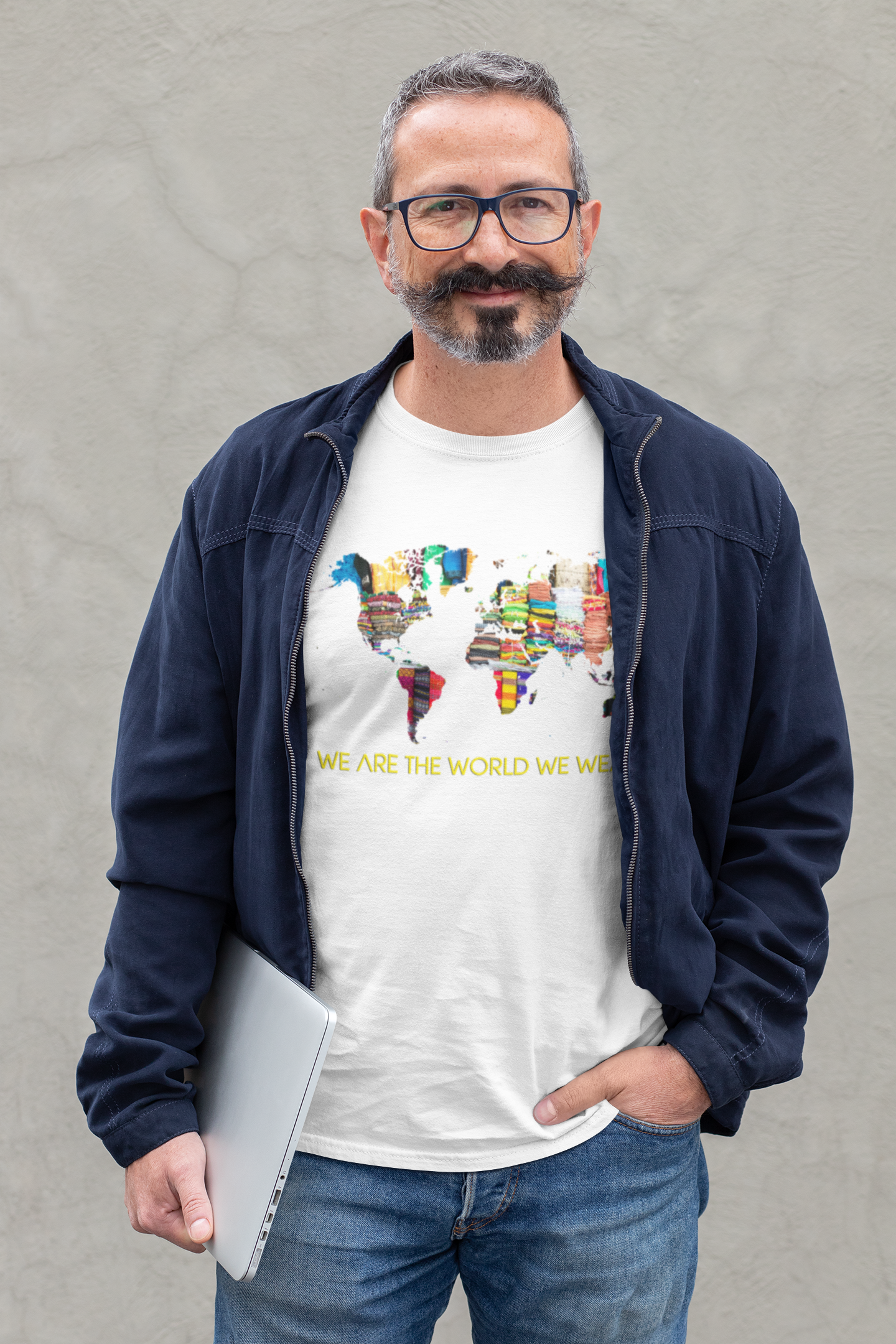We Are The World We Weave Short-Sleeve Unisex T-Shirt from Vluxe by Lucky Nahum