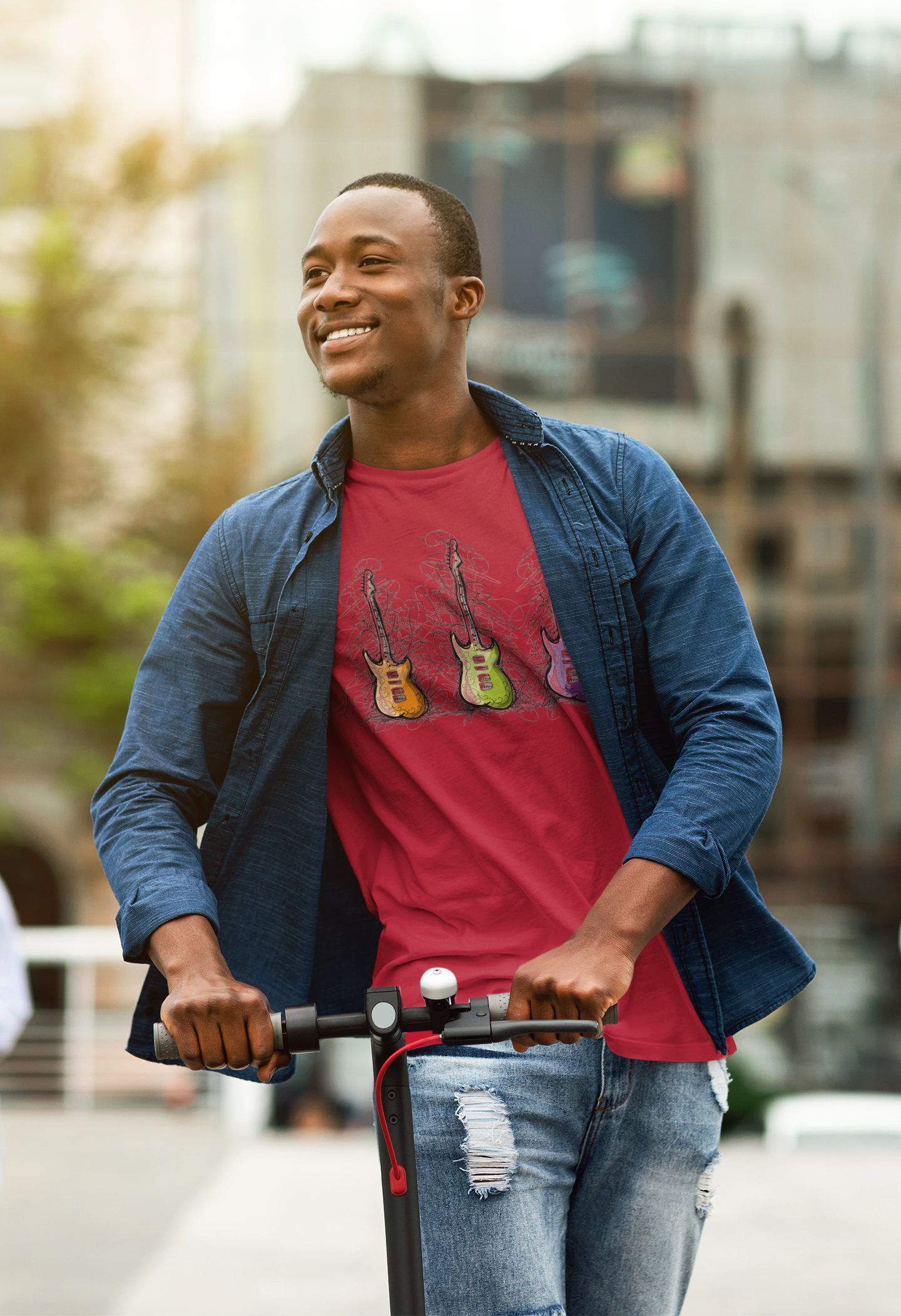 Guitars Short-Sleeve Unisex T-Shirt
