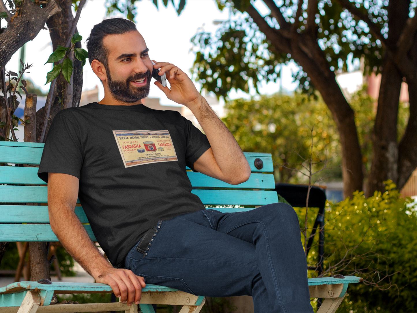 Sabratha Short-Sleeve Unisex Tee Crew