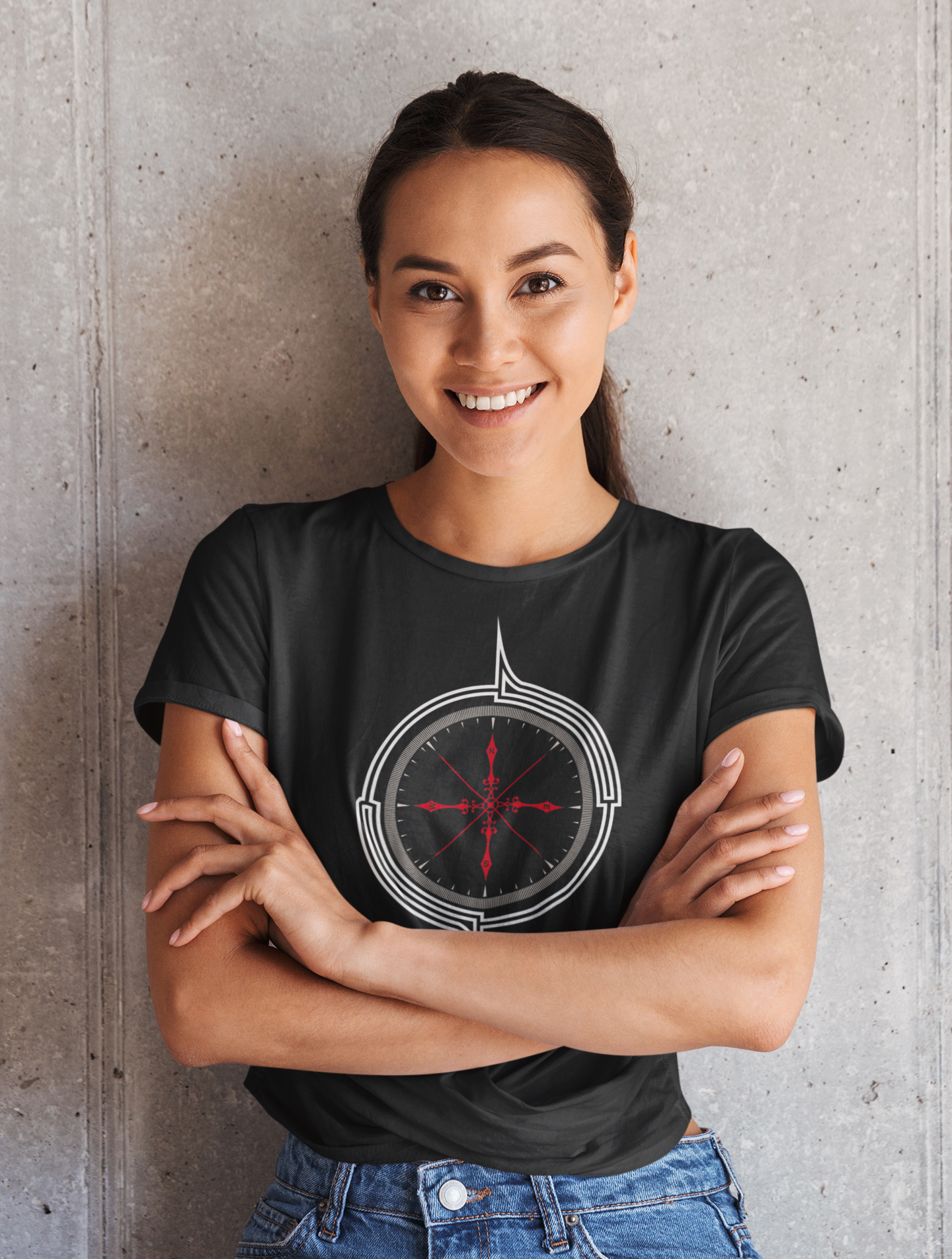 Compass Short-Sleeve Unisex T-Shirt