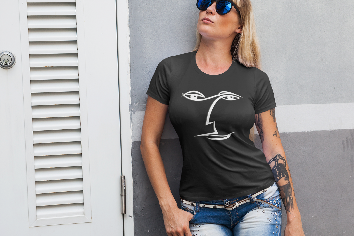 FaceTime Short-Sleeve Unisex T-Shirt from Vluxe by Lucky Nahum
