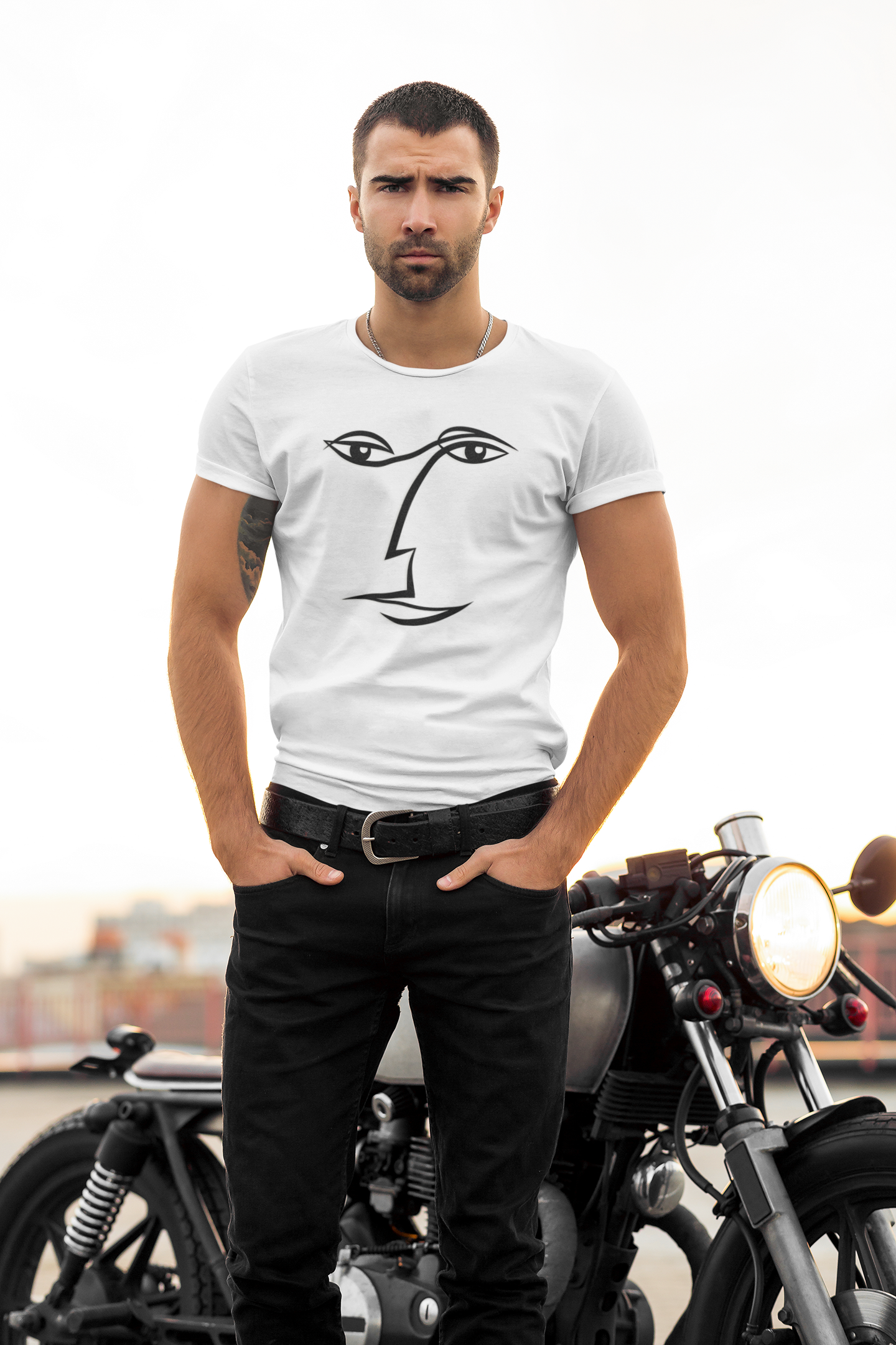 FaceTime Short-Sleeve Unisex T-Shirt from Vluxe by Lucky Nahum