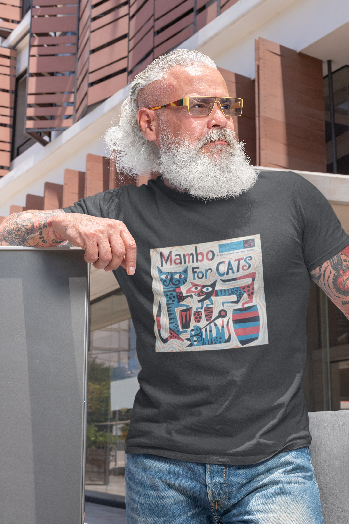 Mambo Cats Short-Sleeve Unisex T-Shirt