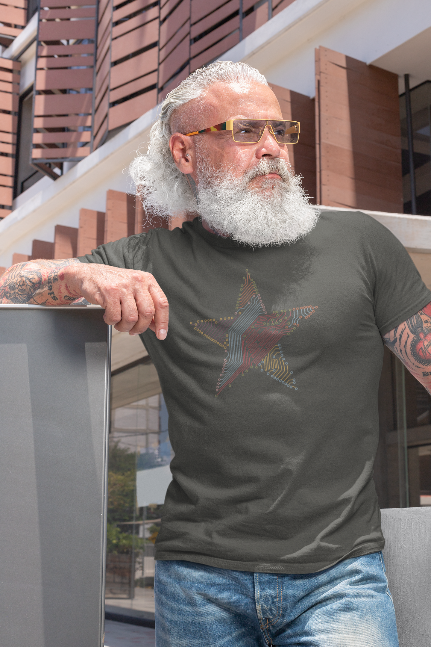 Star Circuit Unisex T-Shirts