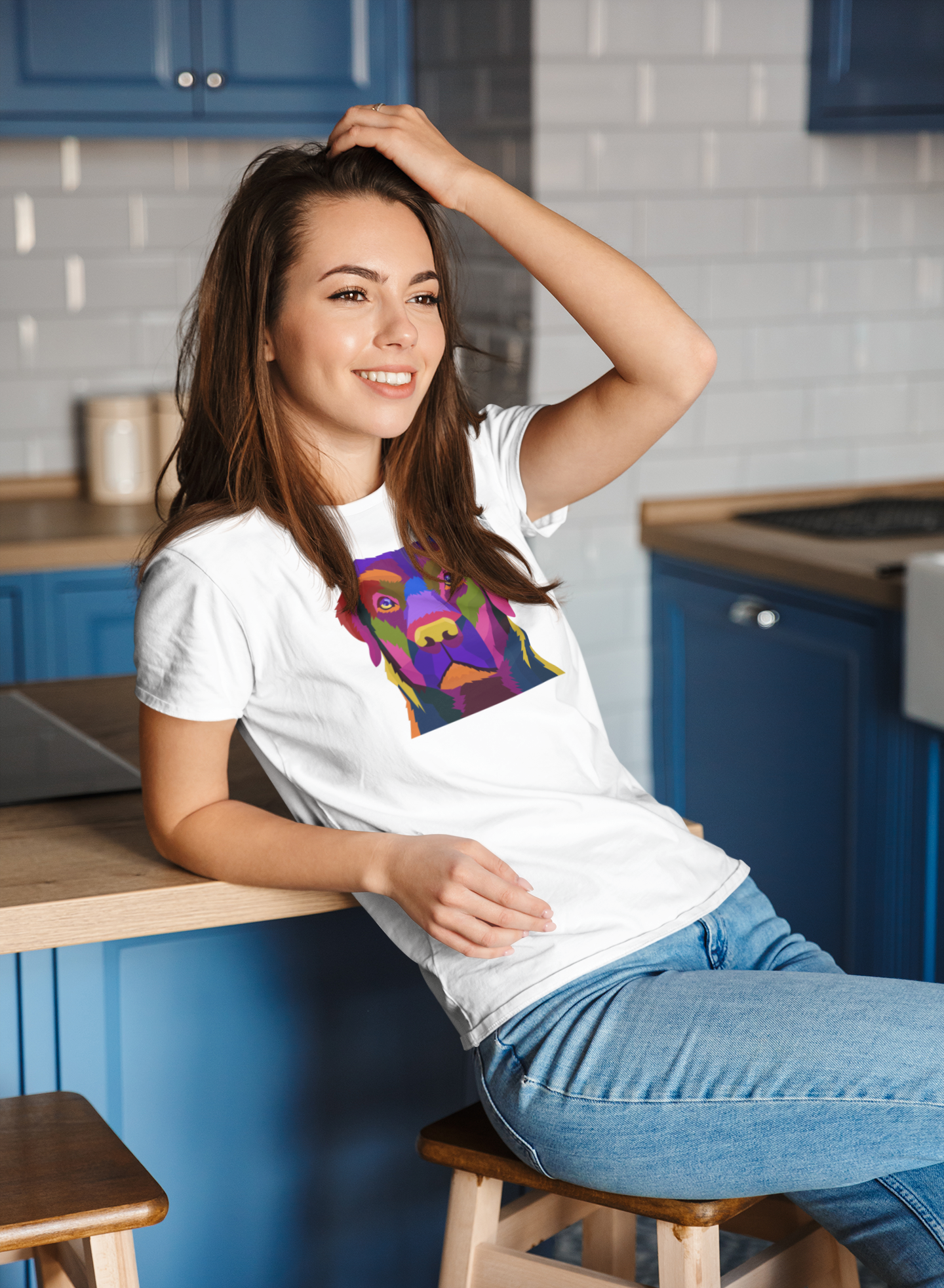 Andy Warhdog Short-Sleeve Unisex T-Shirt