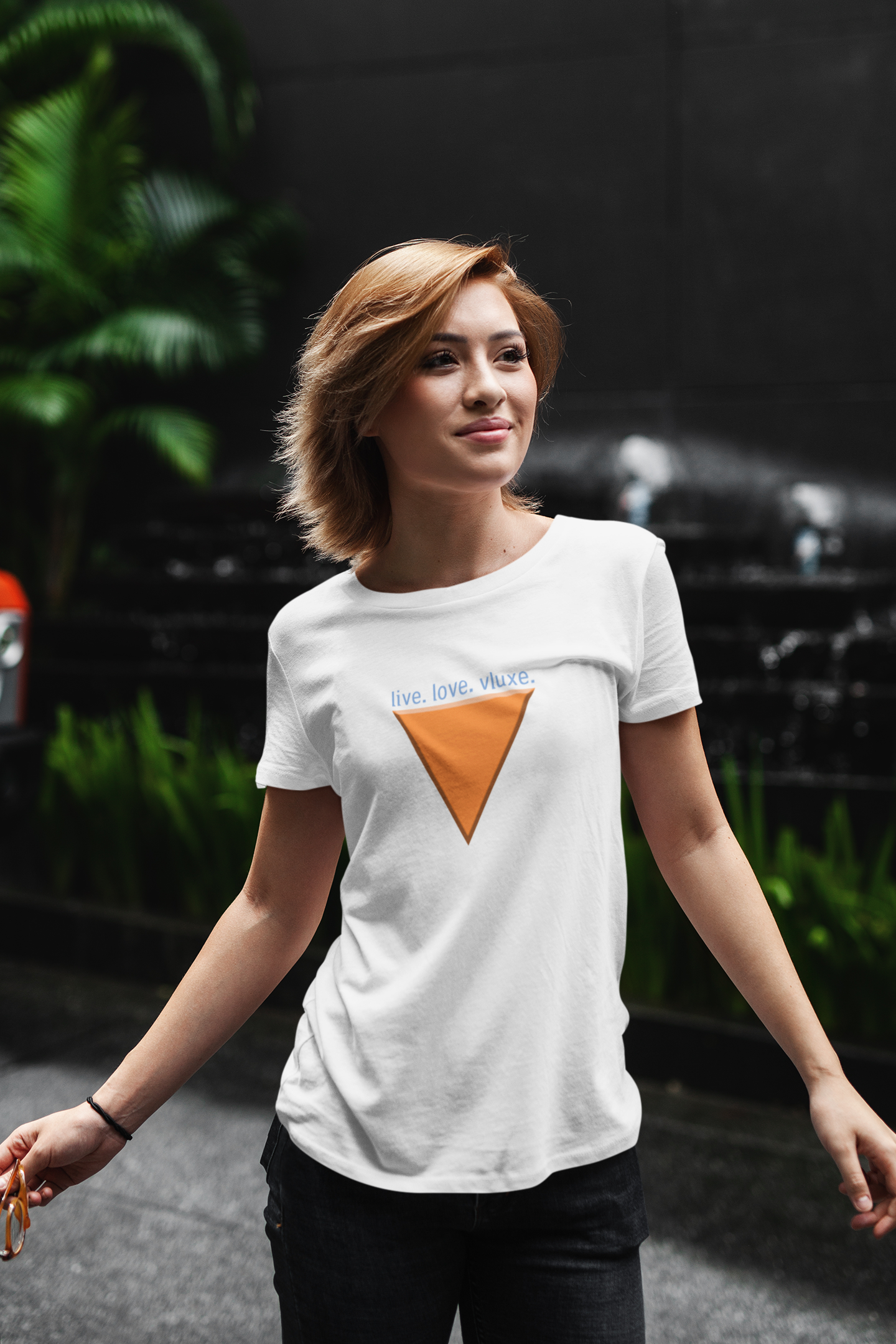 live.love.vluxe Short-Sleeve Unisex Crew Neck Tee
