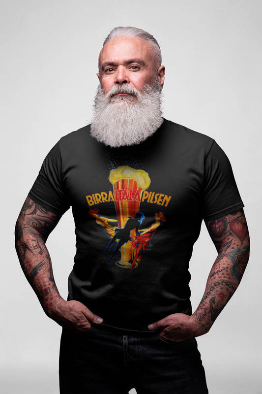 Cold Brew Vluxe by Lucky Nahum Unisex Jersey Short Sleeve Tee