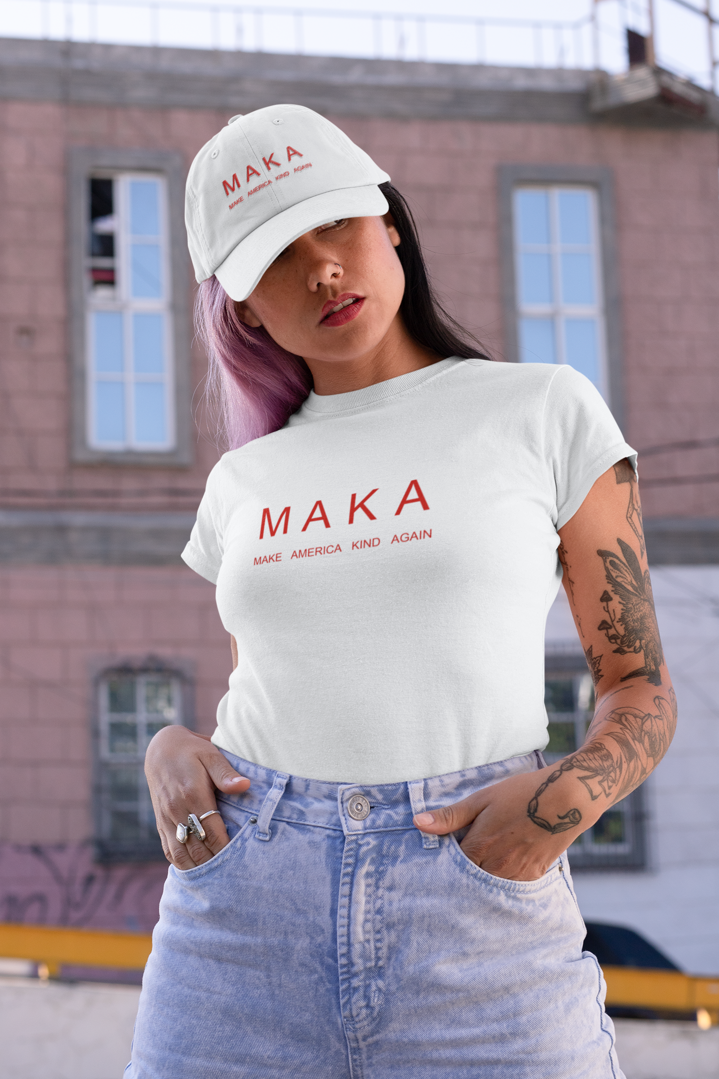 MAKA- Make America Kind Again Short-Sleeve Unisex T-Shirt