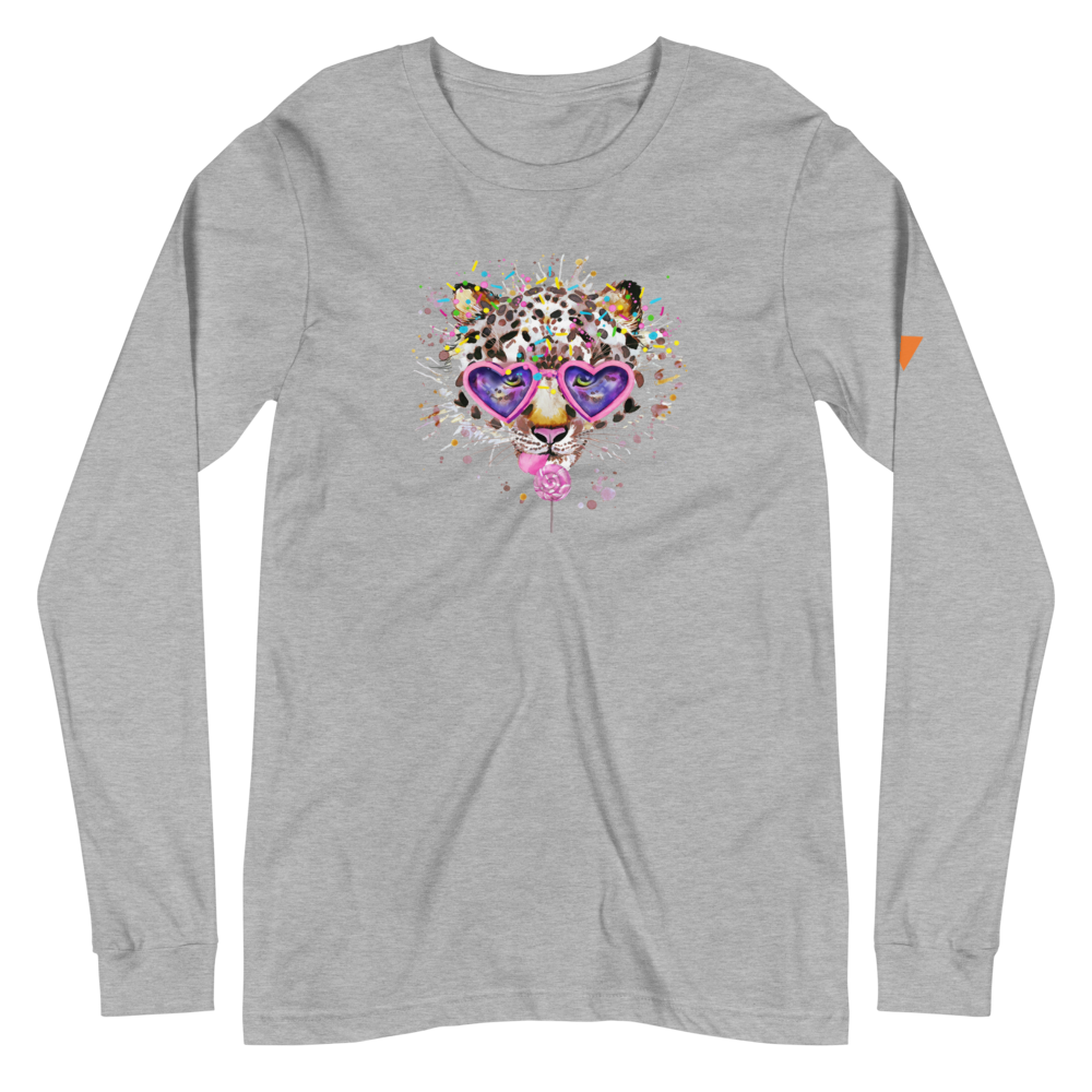 Elton Feline Unisex Long Sleeve Tee from Vluxe by Lucky Nahum