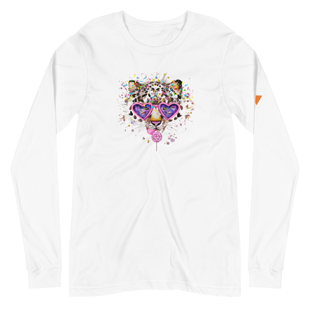 Elton Feline Unisex Long Sleeve Tee from Vluxe by Lucky Nahum