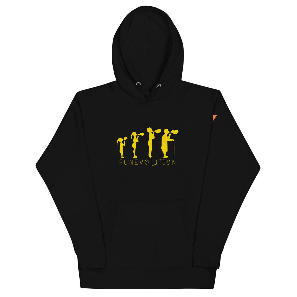 Funevolution Unisex Hoodie from Vluxe by Lucky Nahum