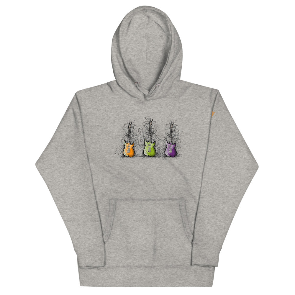 Guitars Unisex Hoodie