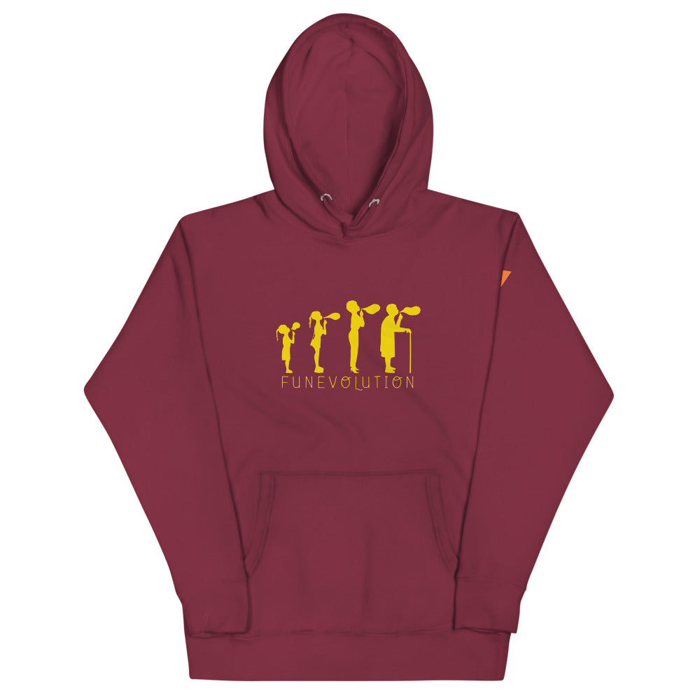 Funevolution Unisex Hoodie from Vluxe by Lucky Nahum