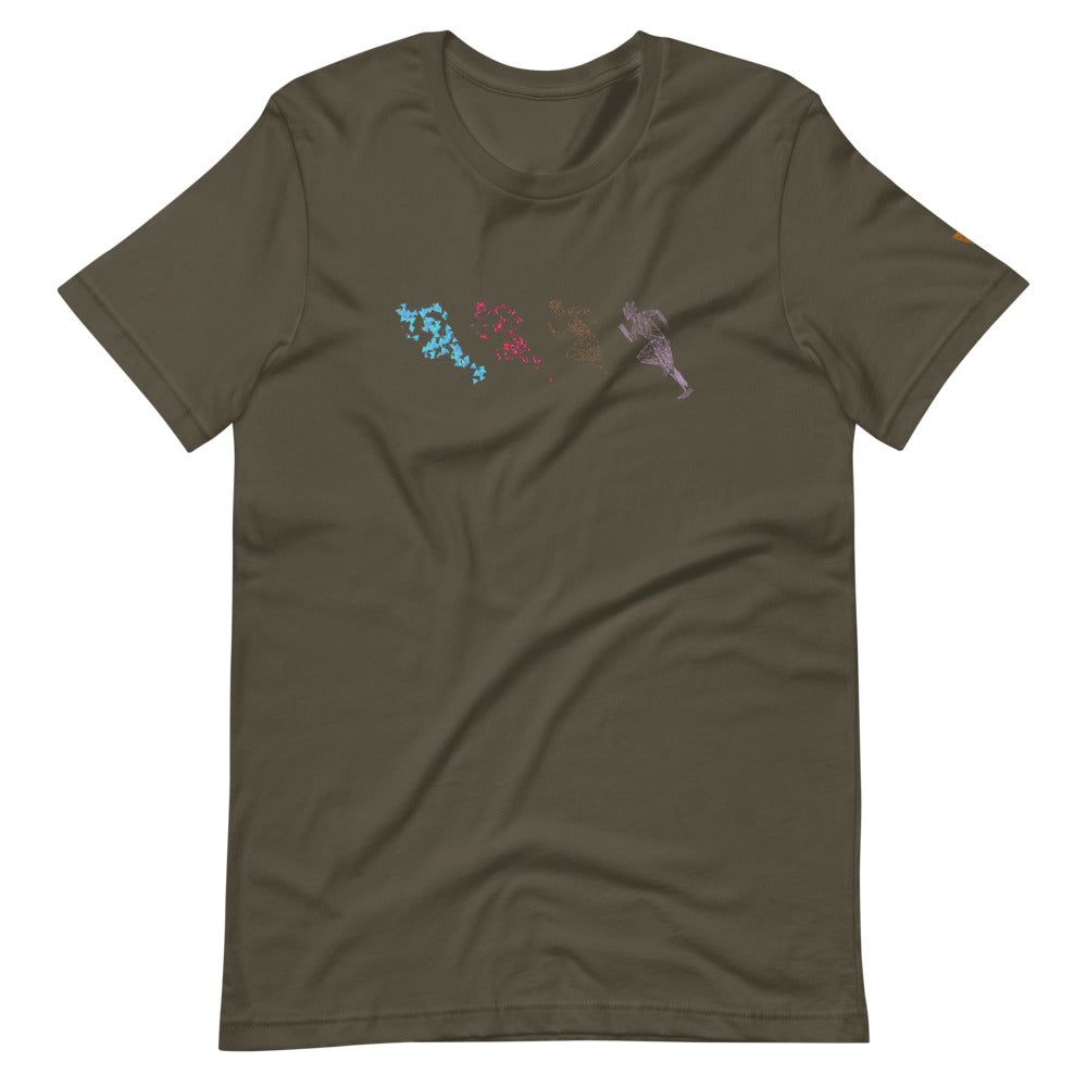 Run Free Short-Sleeve Unisex T-Shirt