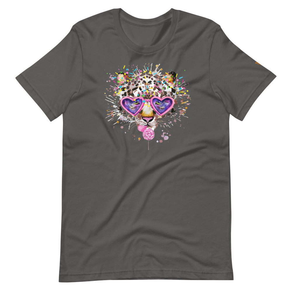 Elton Feline Short-Sleeve Unisex T-Shirt from Vluxe by Lucky Nahum