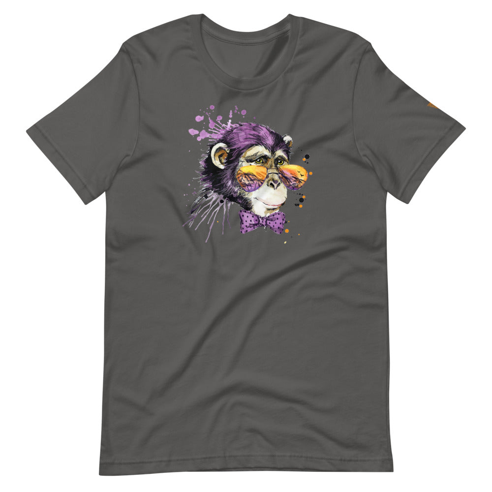 Elton Chimp Short-Sleeve Unisex T-Shirt from Vluxe by Lucky Nahum