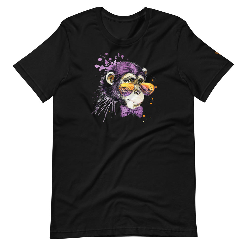 Elton Chimp Short-Sleeve Unisex T-Shirt from Vluxe by Lucky Nahum