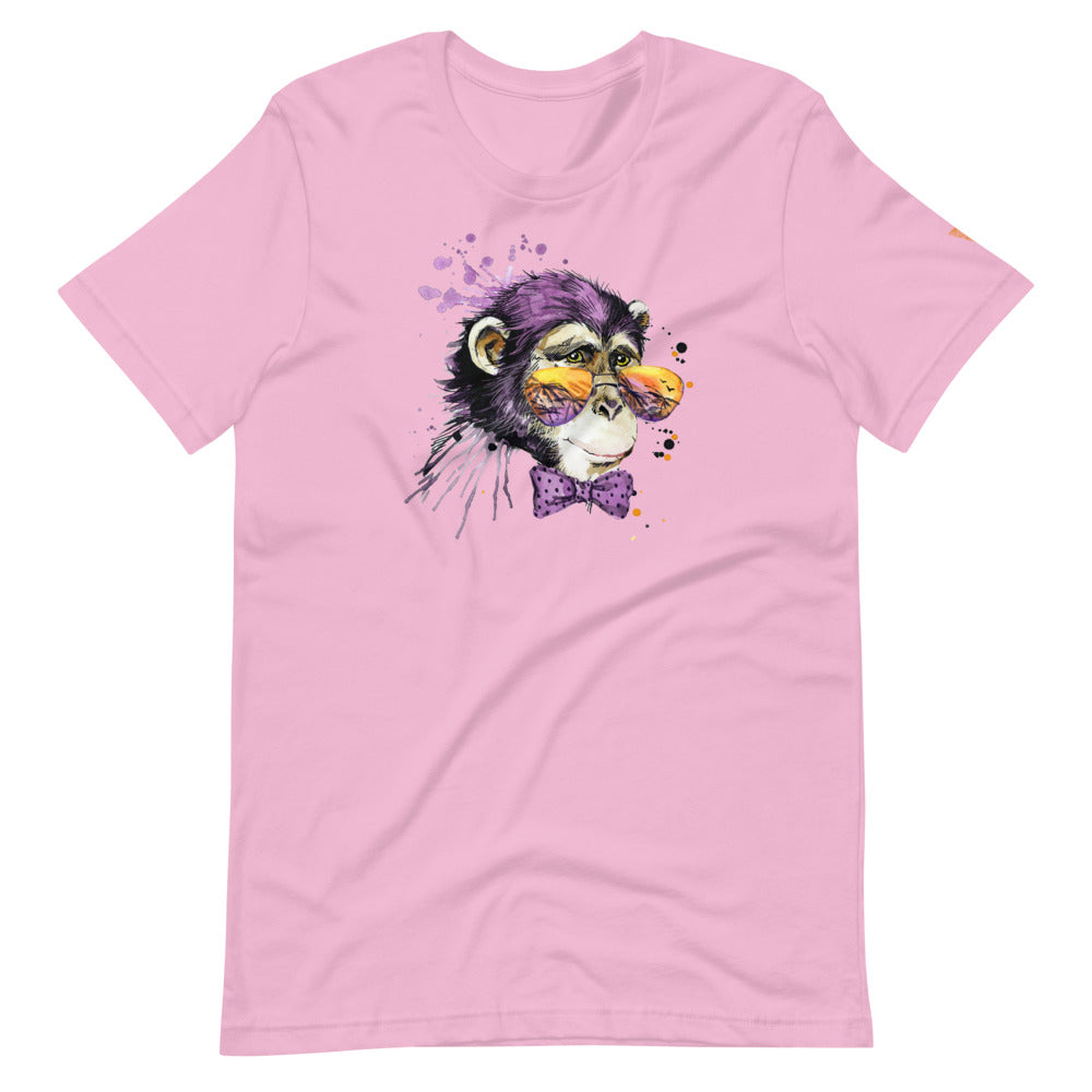 Elton Chimp Short-Sleeve Unisex T-Shirt from Vluxe by Lucky Nahum