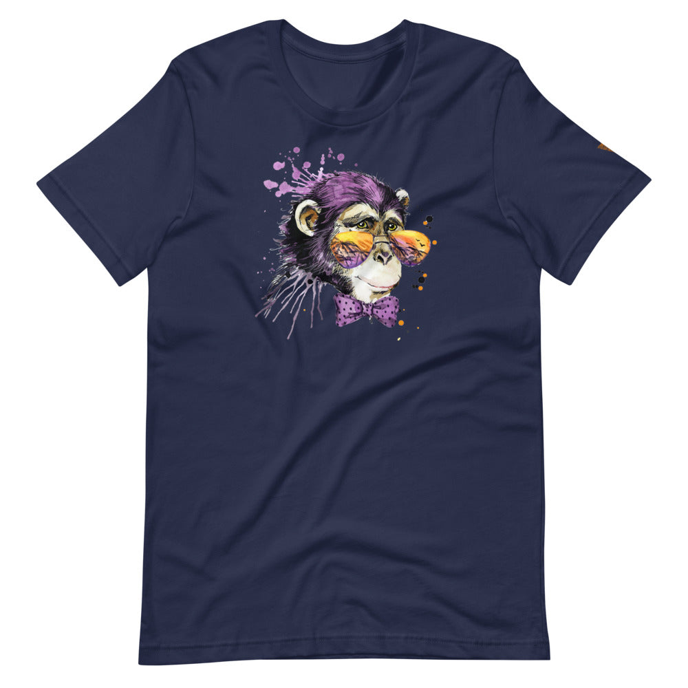 Elton Chimp Short-Sleeve Unisex T-Shirt from Vluxe by Lucky Nahum